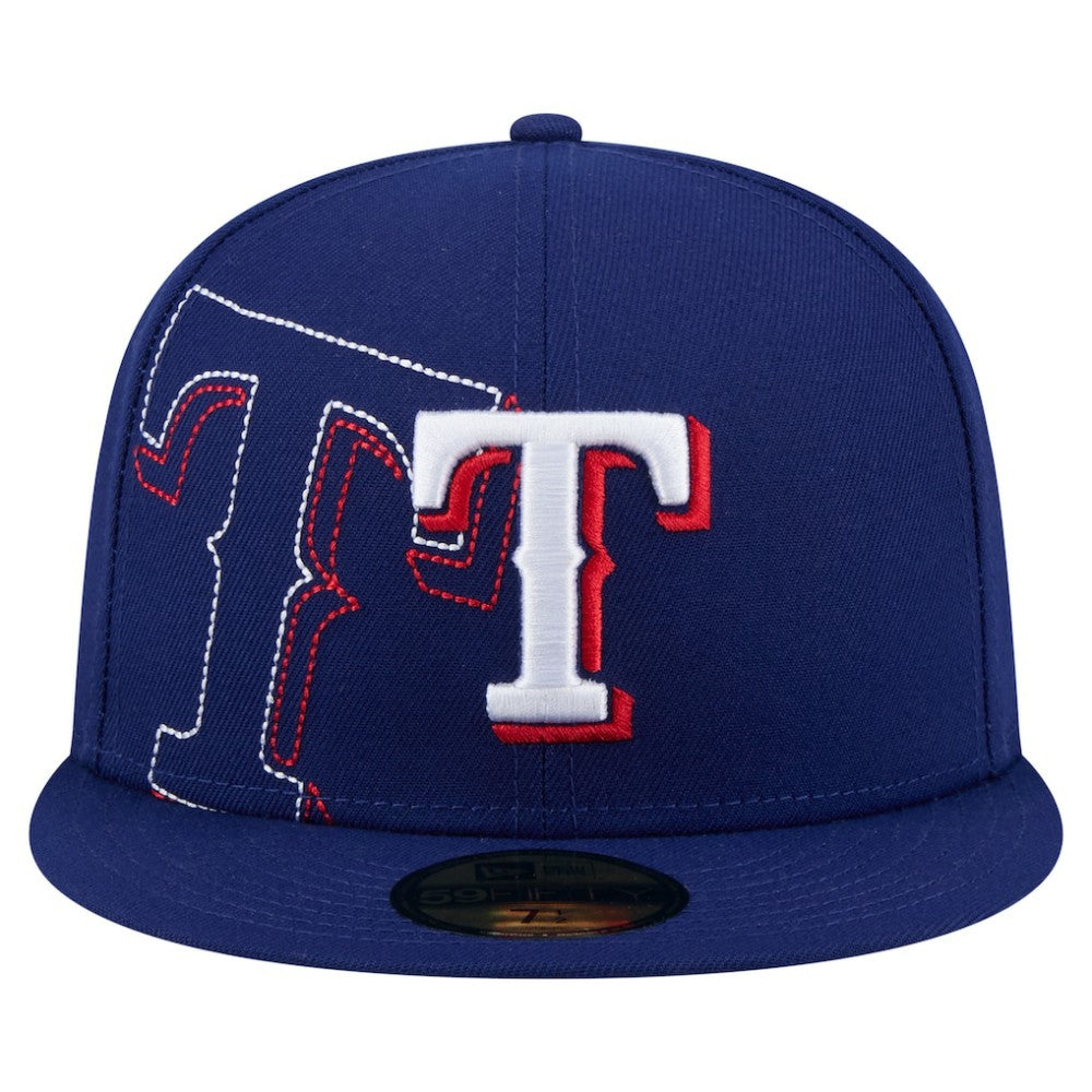 Texas Rangers New Era Yarn Stitch 59FIFTY Fitted Hat | MLB New