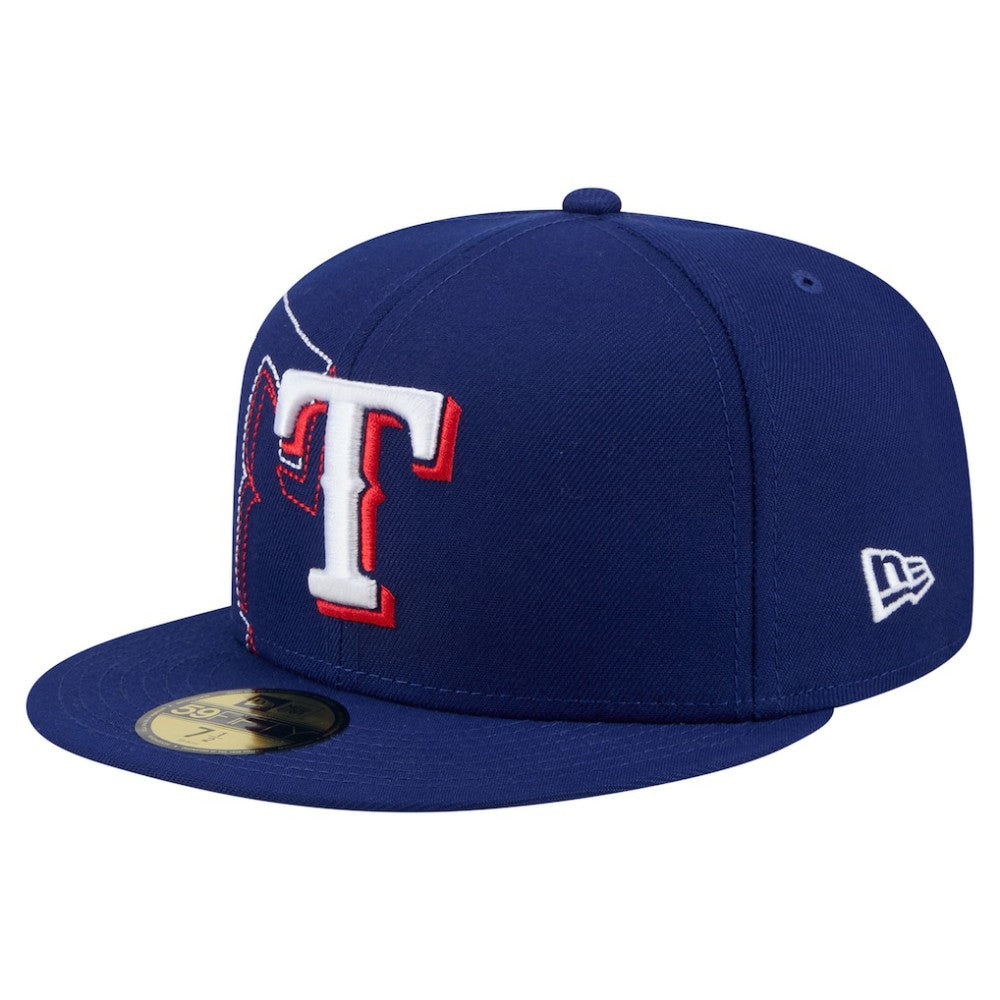 Texas Rangers New Era Yarn Stitch 59FIFTY Fitted Hat | MLB New