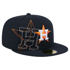 Houston Astros New Era Yarn Stitch 59FIFTY Fitted Hat | MLB Outlet