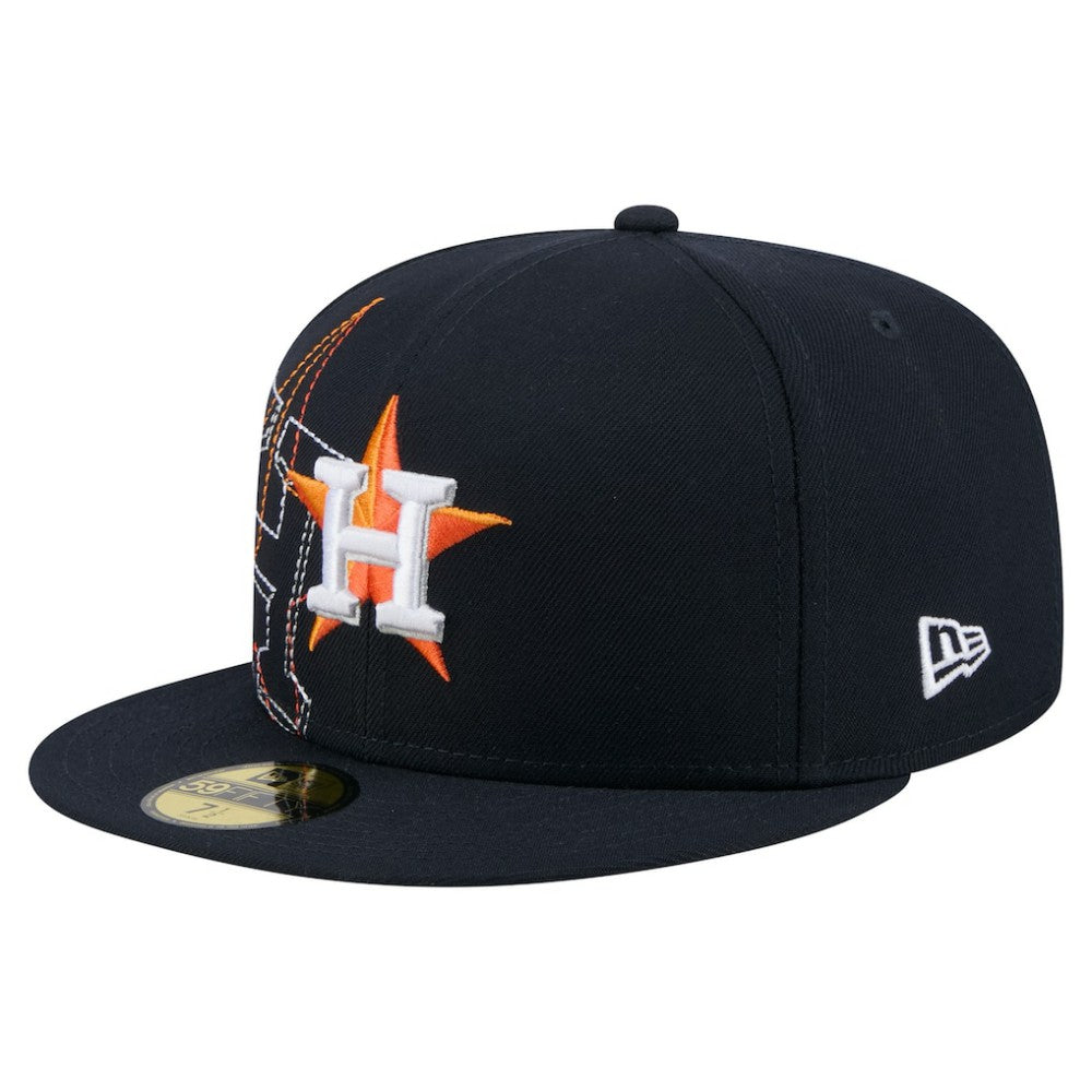 Houston Astros New Era Yarn Stitch 59FIFTY Fitted Hat | MLB Outlet