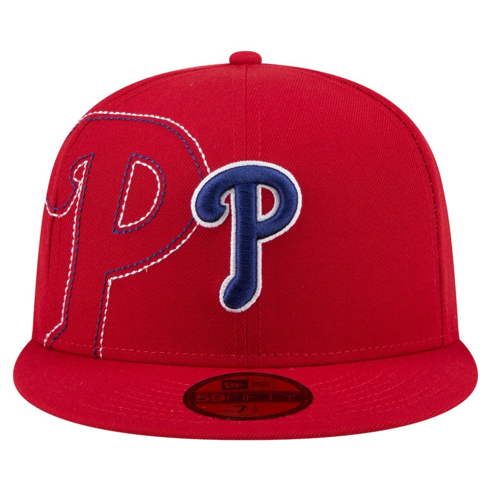Philadelphia Phillies New Era Yarn Stitch 59FIFTY Fitted Hat | MLB Outlet
