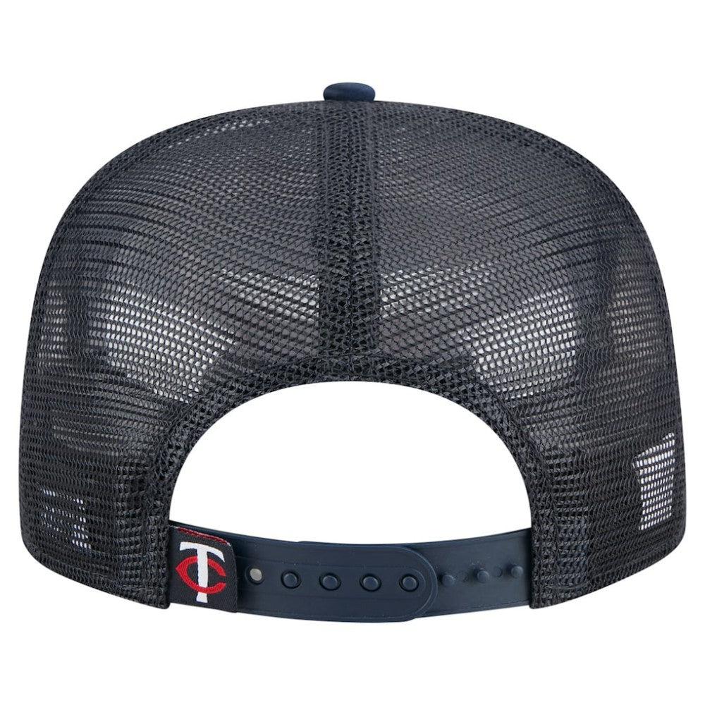 Minnesota Twins New Era Retro Satin Script Golfer Adjustable Hat | MLB Online