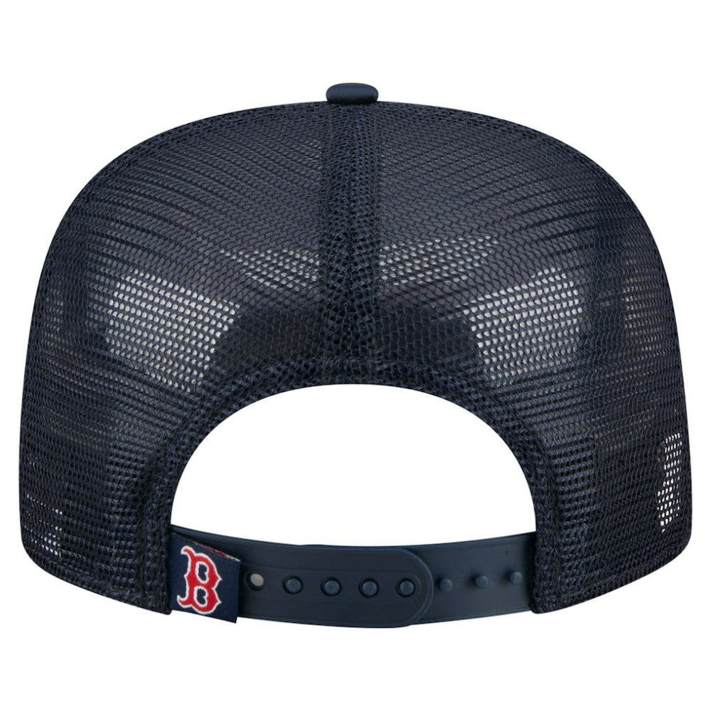 Boston Red Sox New Era Retro Satin Script Golfer Adjustable Hat | MLB Shop