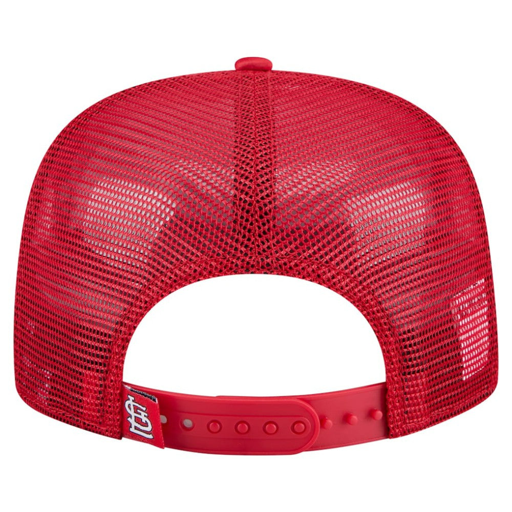 St. Louis Cardinals New Era Retro Satin Script Golfer Adjustable Hat | MLB Discount