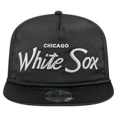 Chicago White Sox New Era Retro Satin Script Golfer Adjustable Hat | MLB Sale
