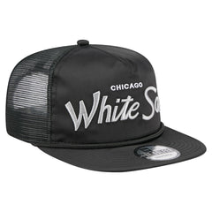 Chicago White Sox New Era Retro Satin Script Golfer Adjustable Hat | MLB Sale