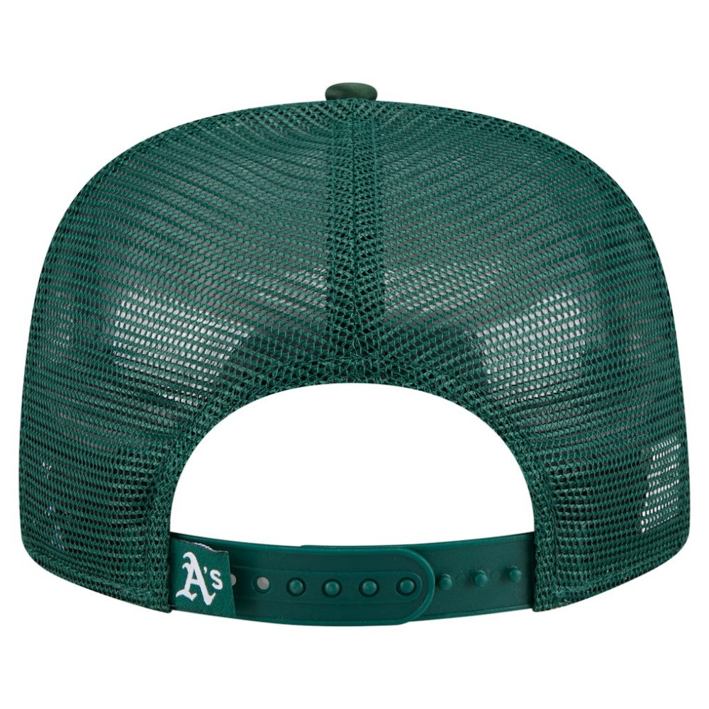 Athletics New Era Retro Satin Script Golfer Adjustable Hat | MLB Sale