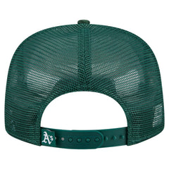 Athletics New Era Retro Satin Script Golfer Adjustable Hat | MLB Sale
