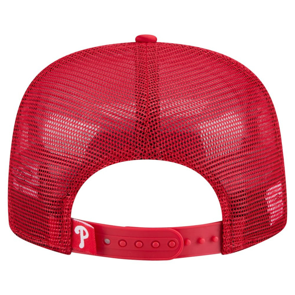 Philadelphia Phillies New Era Retro Satin Script Golfer Adjustable Hat | MLB US
