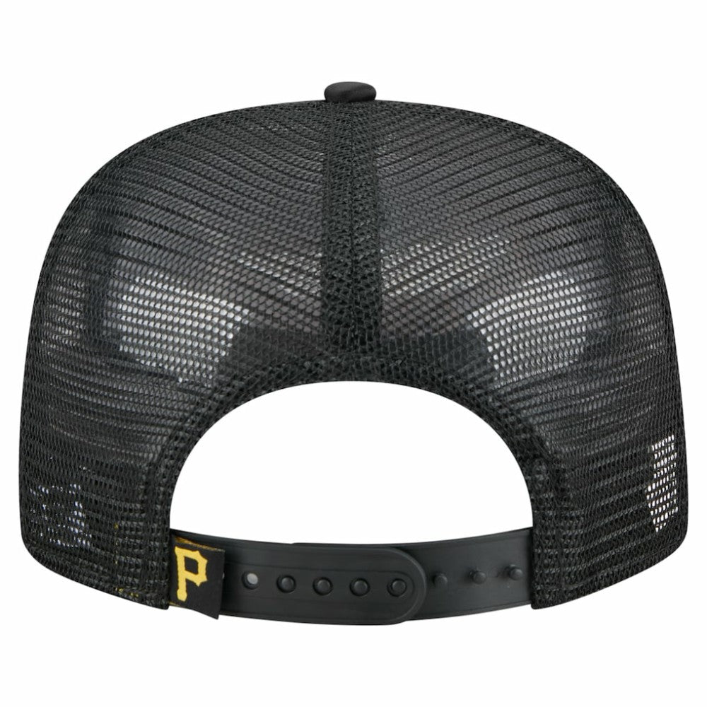 Pittsburgh Pirates New Era Retro Satin Script Golfer Adjustable Hat | MLB New