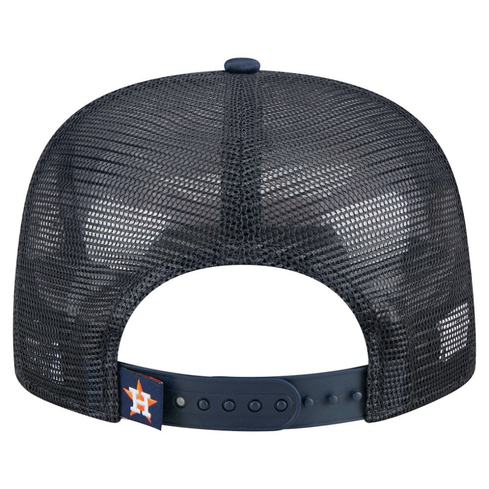 Houston Astros New Era Retro Satin Script Golfer Adjustable Hat | MLB Online