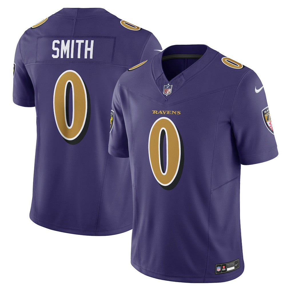 Baltimore Ravens Nike Roquan Smith  Alternate 2 Vapor F.U.S.E. Limited Jersey