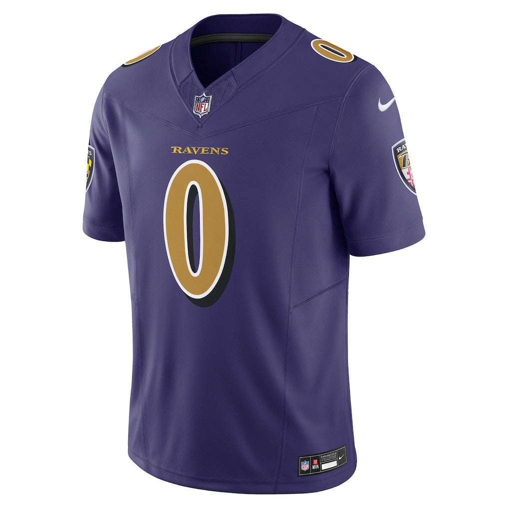 Baltimore Ravens Nike Roquan Smith  Alternate 2 Vapor F.U.S.E. Limited Jersey
