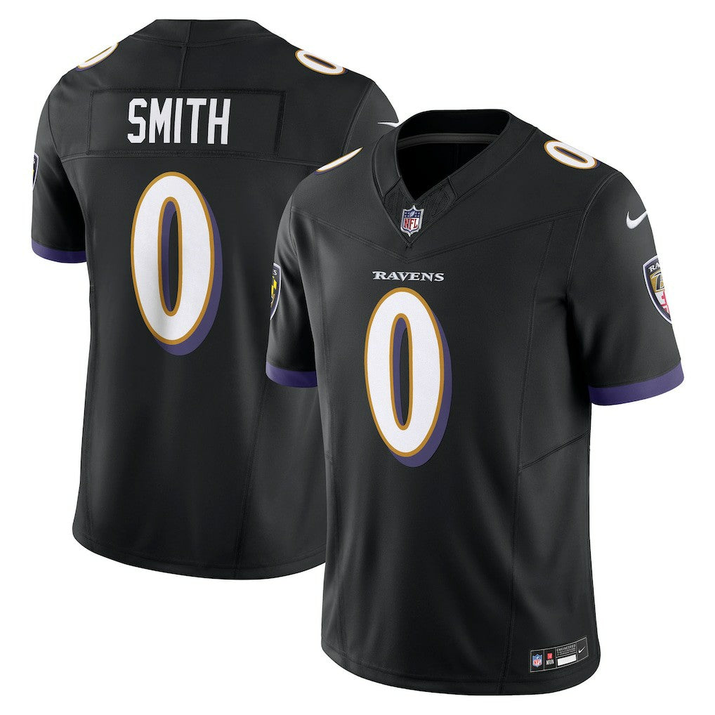 Baltimore Ravens Nike Roquan Smith  Alternate Vapor F.U.S.E. Limited Jersey