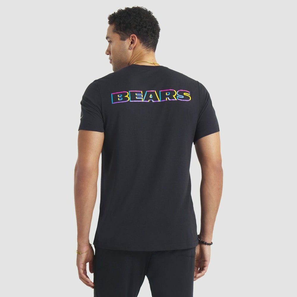 Chicago Bears Nike Tall 2025 NFL Crucial Catch Tri-Blend Dri-FIT T-Shirt