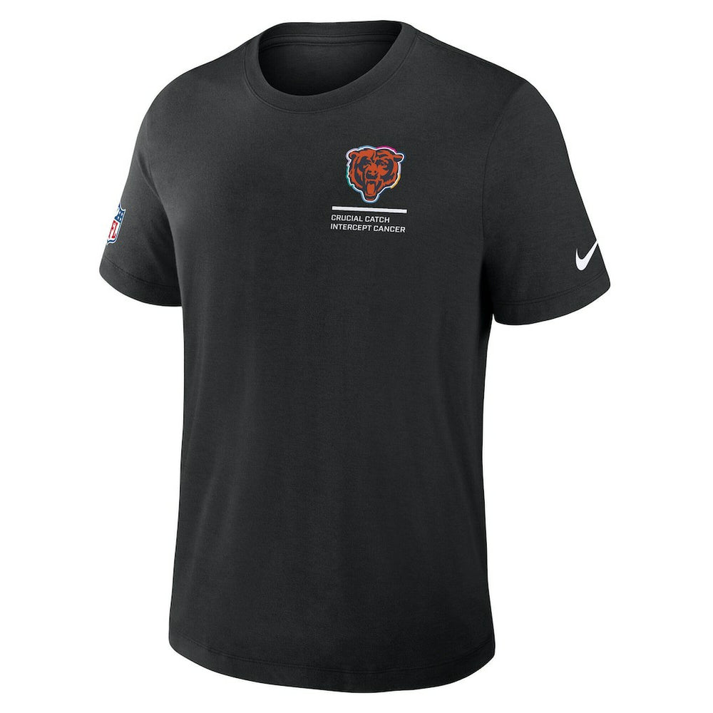Chicago Bears Nike Tall 2025 NFL Crucial Catch Tri-Blend Dri-FIT T-Shirt