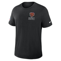 Chicago Bears Nike Tall 2025 NFL Crucial Catch Tri-Blend Dri-FIT T-Shirt