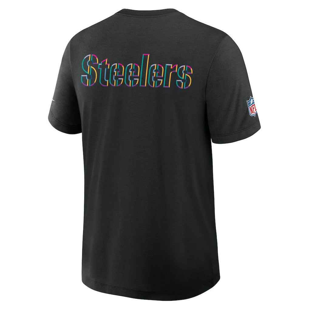 Pittsburgh Steelers Nike Tall 2025 NFL Crucial Catch Tri-Blend Dri-FIT T-Shirt
