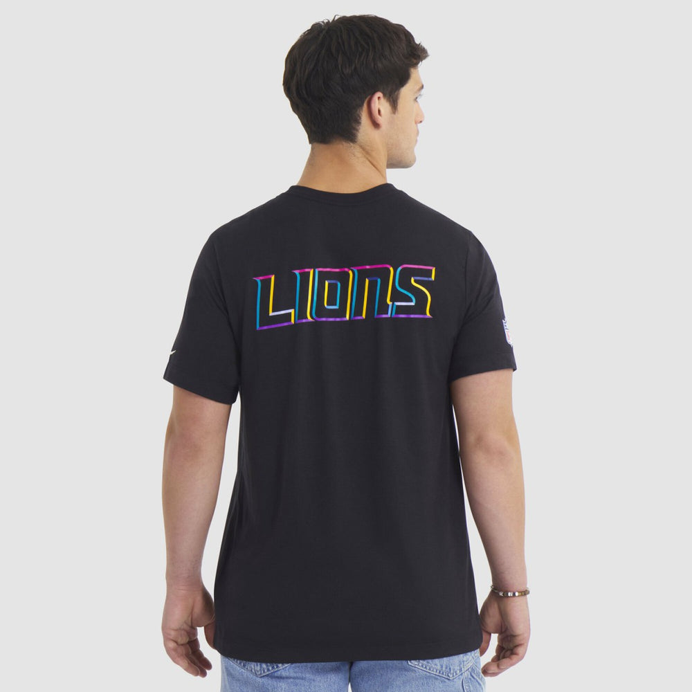 Detroit Lions Nike Tall 2025 NFL Crucial Catch Tri-Blend Dri-FIT T-Shirt
