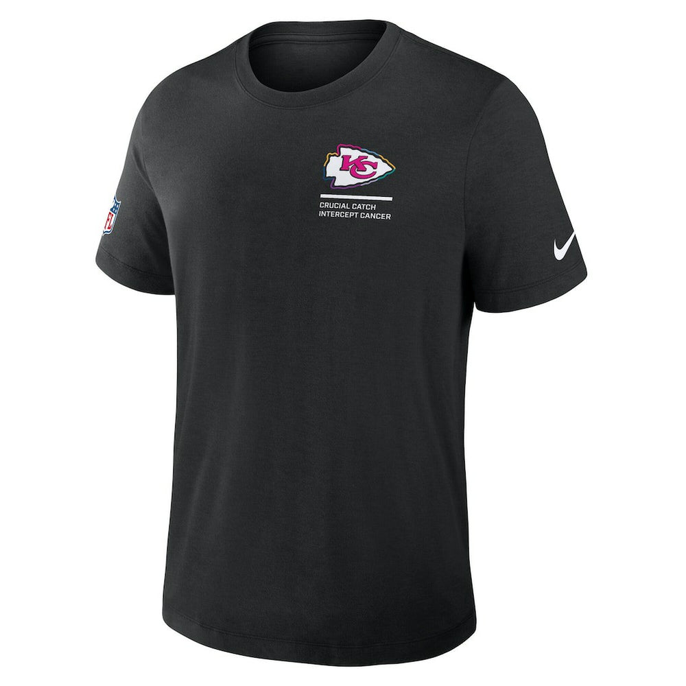 Kansas City Chiefs Nike Tall 2025 NFL Crucial Catch Tri-Blend Dri-FIT T-Shirt