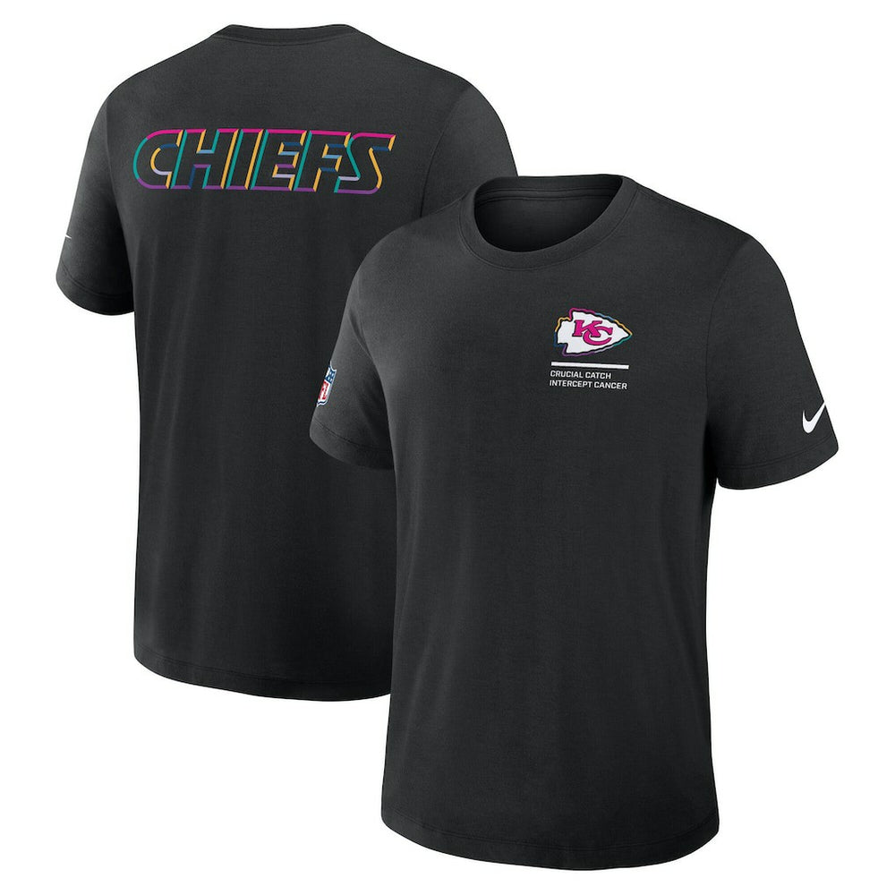 Kansas City Chiefs Nike Tall 2025 NFL Crucial Catch Tri-Blend Dri-FIT T-Shirt