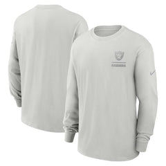 Las Vegas Raiders Nike Essential Heavy Max90 Long Sleeve T-Shirt