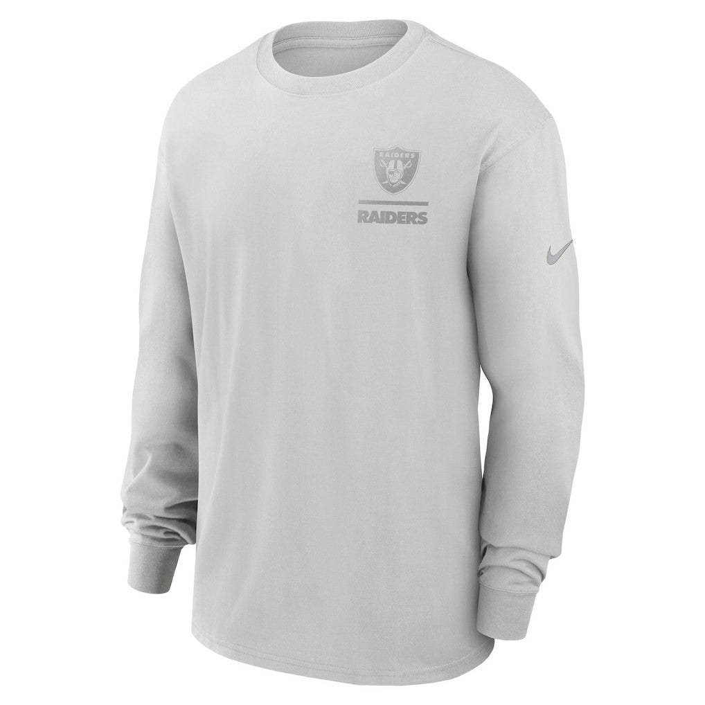 Las Vegas Raiders Nike Essential Heavy Max90 Long Sleeve T-Shirt
