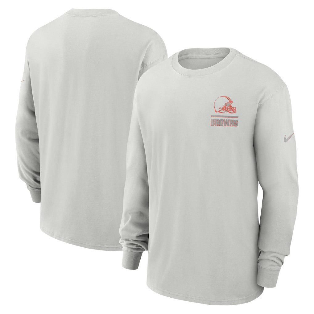 Cleveland Browns Nike Essential Heavy Max90 Long Sleeve T-Shirt