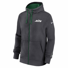 New York Jets Nike Primetime Club Full-Zip Hoodie