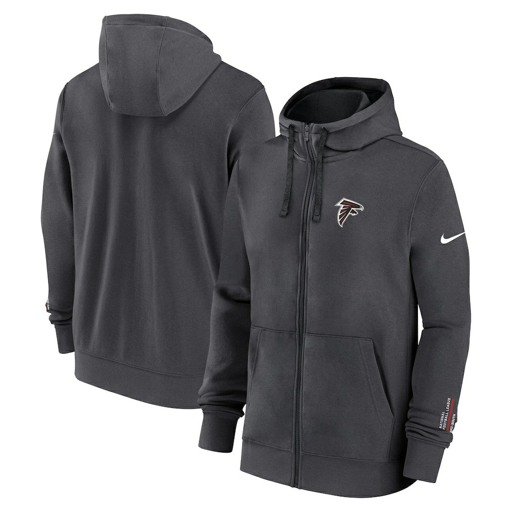 Atlanta Falcons Nike Primetime Club Full-Zip Hoodie