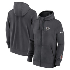 Atlanta Falcons Nike Primetime Club Full-Zip Hoodie