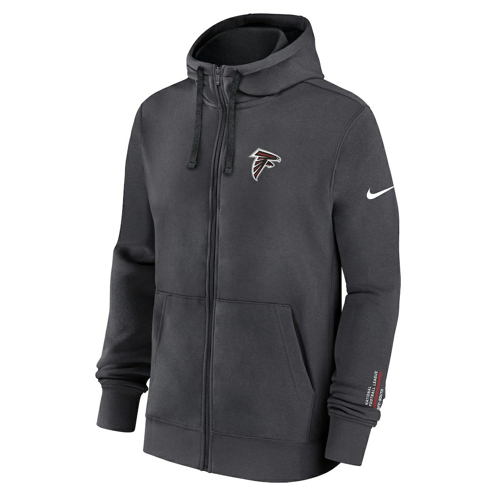 Atlanta Falcons Nike Primetime Club Full-Zip Hoodie