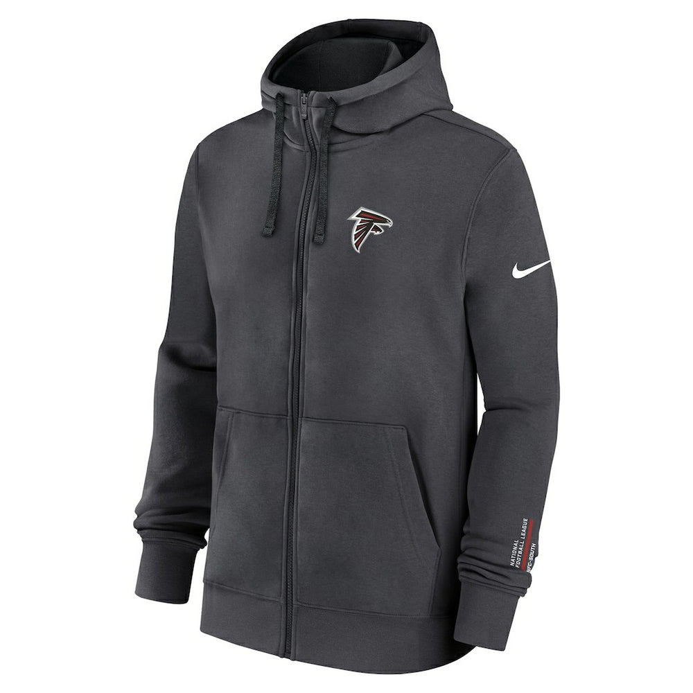 Atlanta Falcons Nike Primetime Club Full-Zip Hoodie