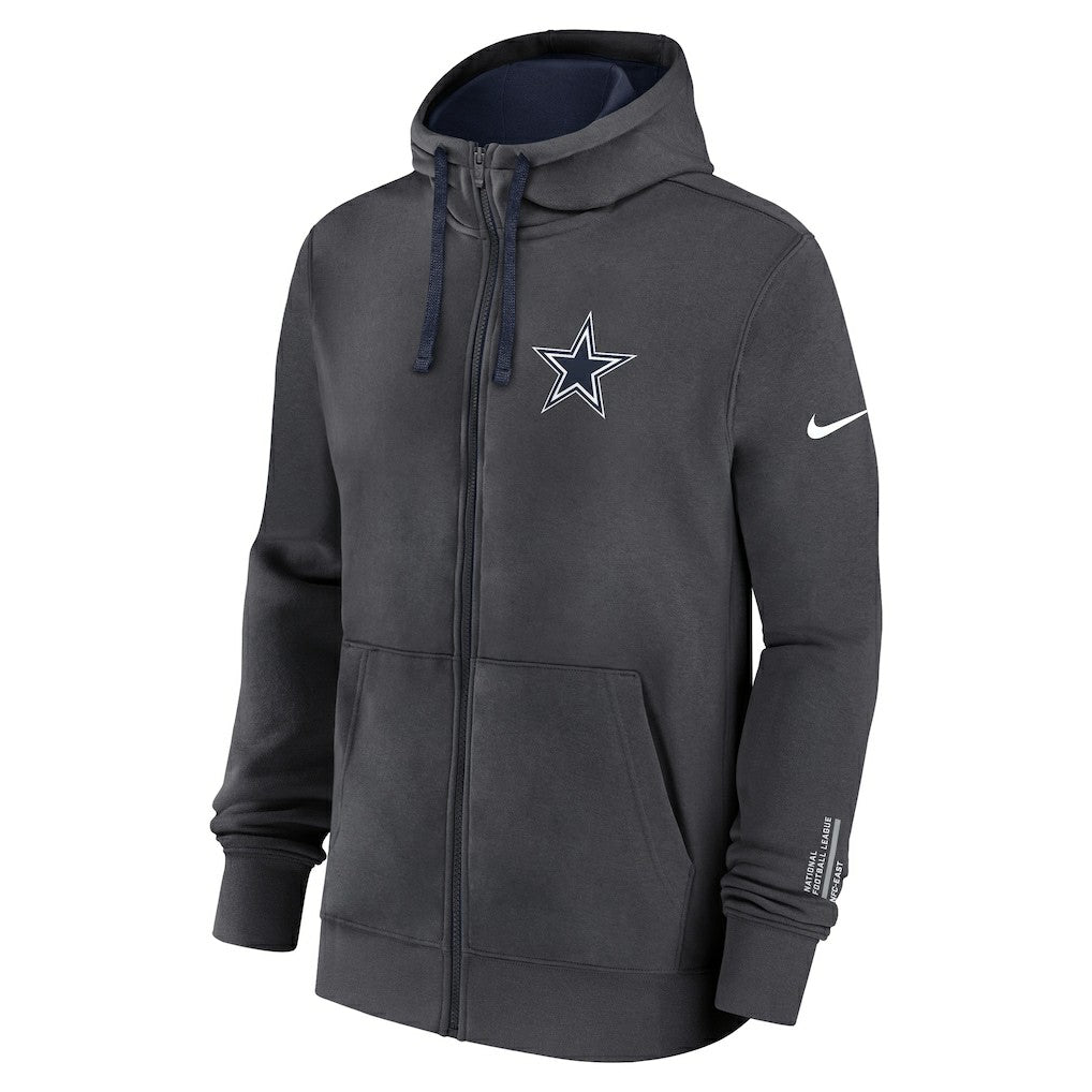 Dallas Cowboys Nike Primetime Club Full-Zip Hoodie