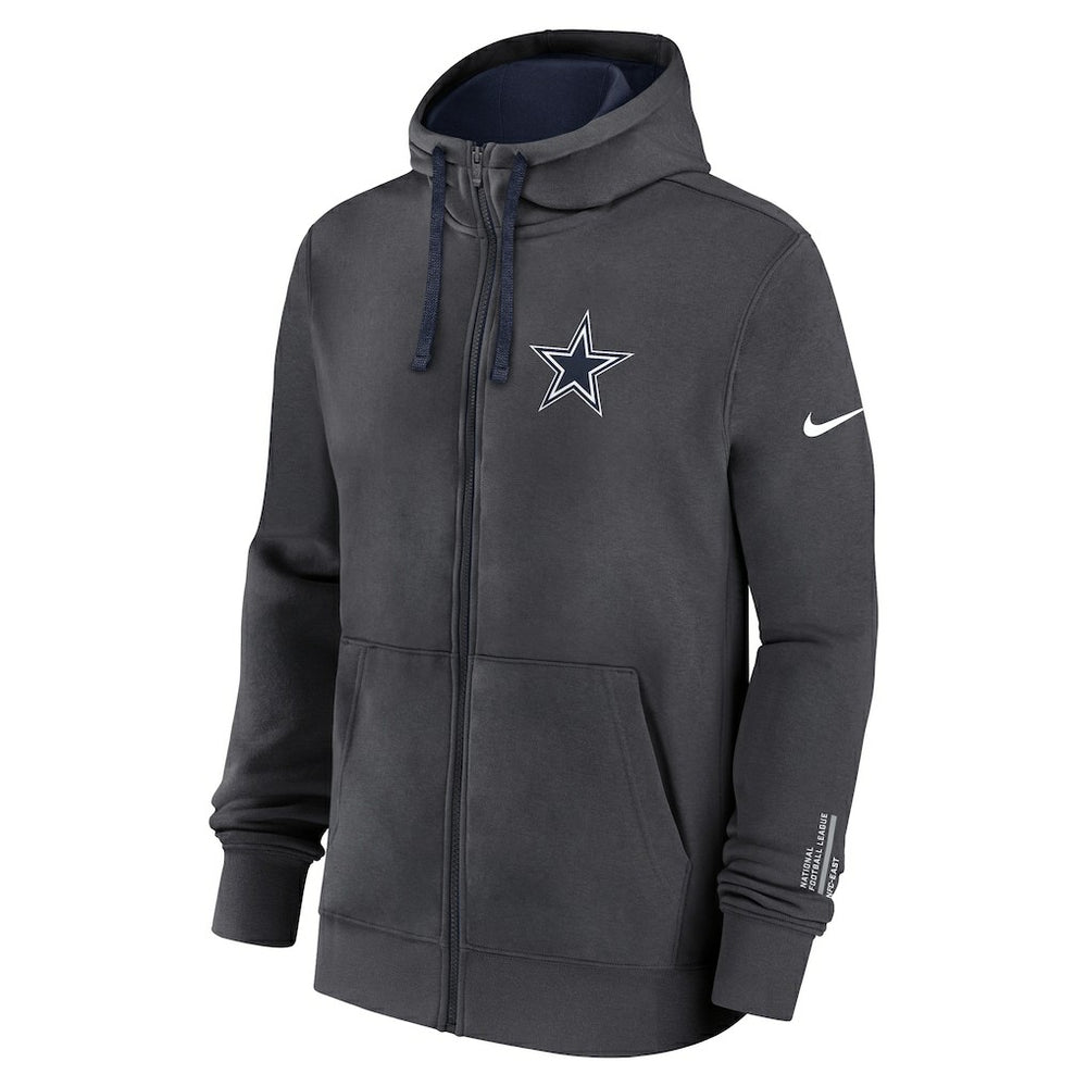 Dallas Cowboys Nike Primetime Club Full-Zip Hoodie