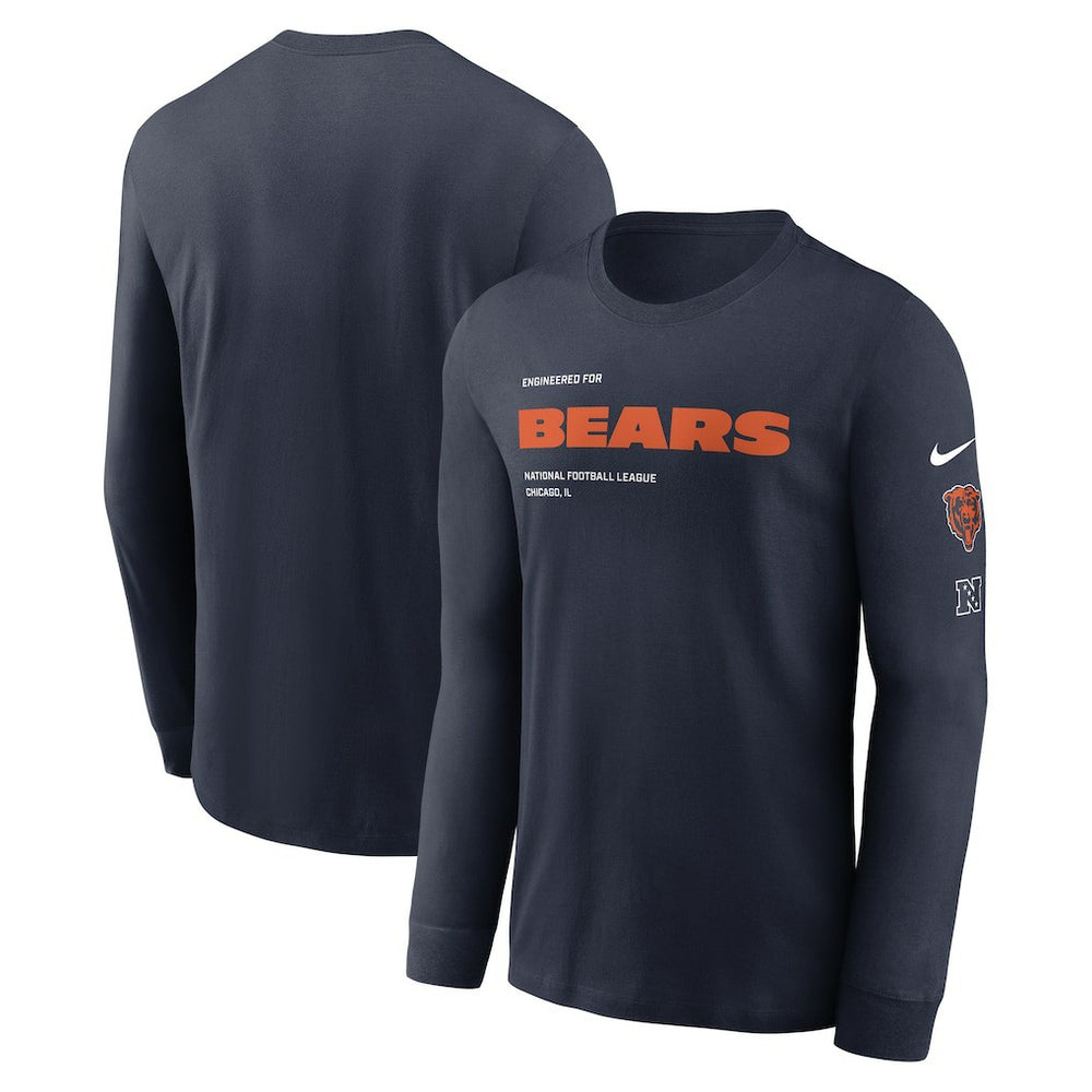 Chicago Bears Nike Play to Win Essential Long Sleeve T-Shirt