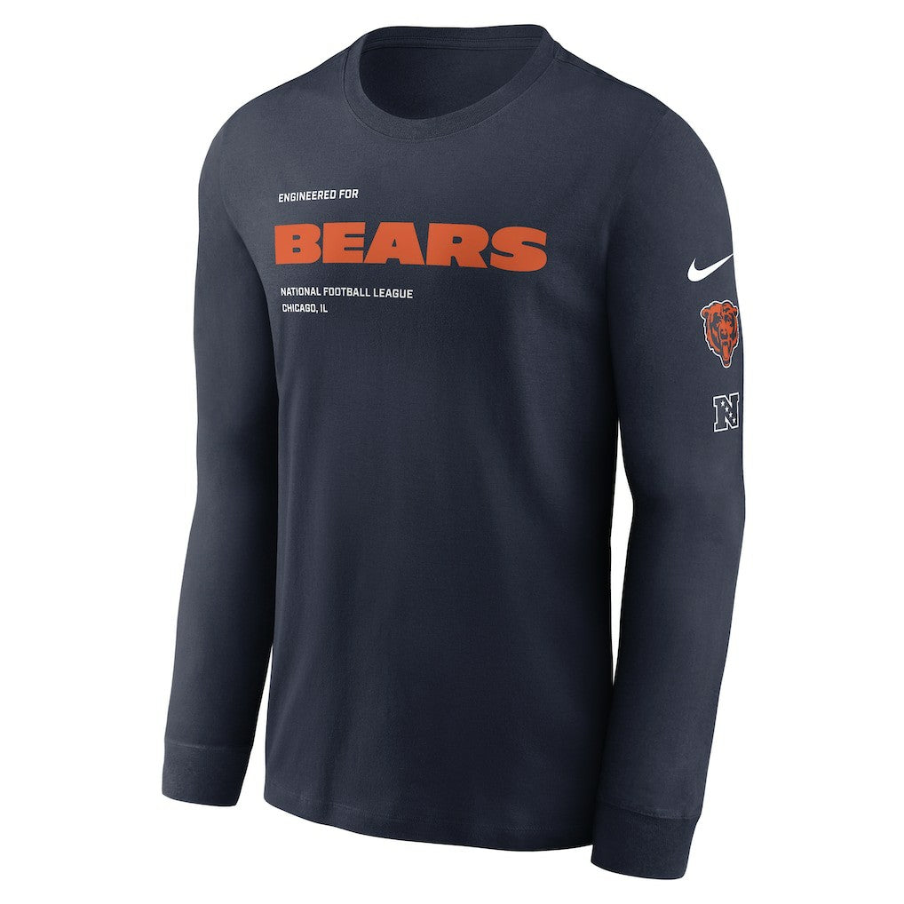 Chicago Bears Nike Play to Win Essential Long Sleeve T-Shirt