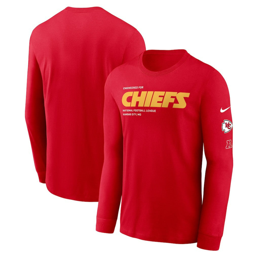 Kansas City Chiefs Nike Play to Win Essential Long Sleeve T-Shirt