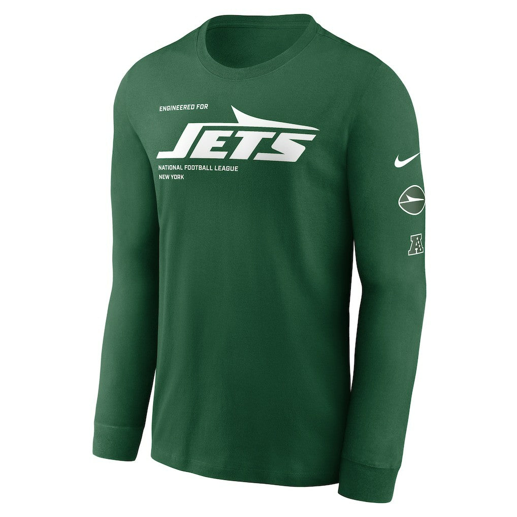 New York Jets Nike Play to Win Essential Long Sleeve T-Shirt