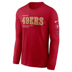 San Francisco 49ers Nike Play to Win Essential Long Sleeve T-Shirt