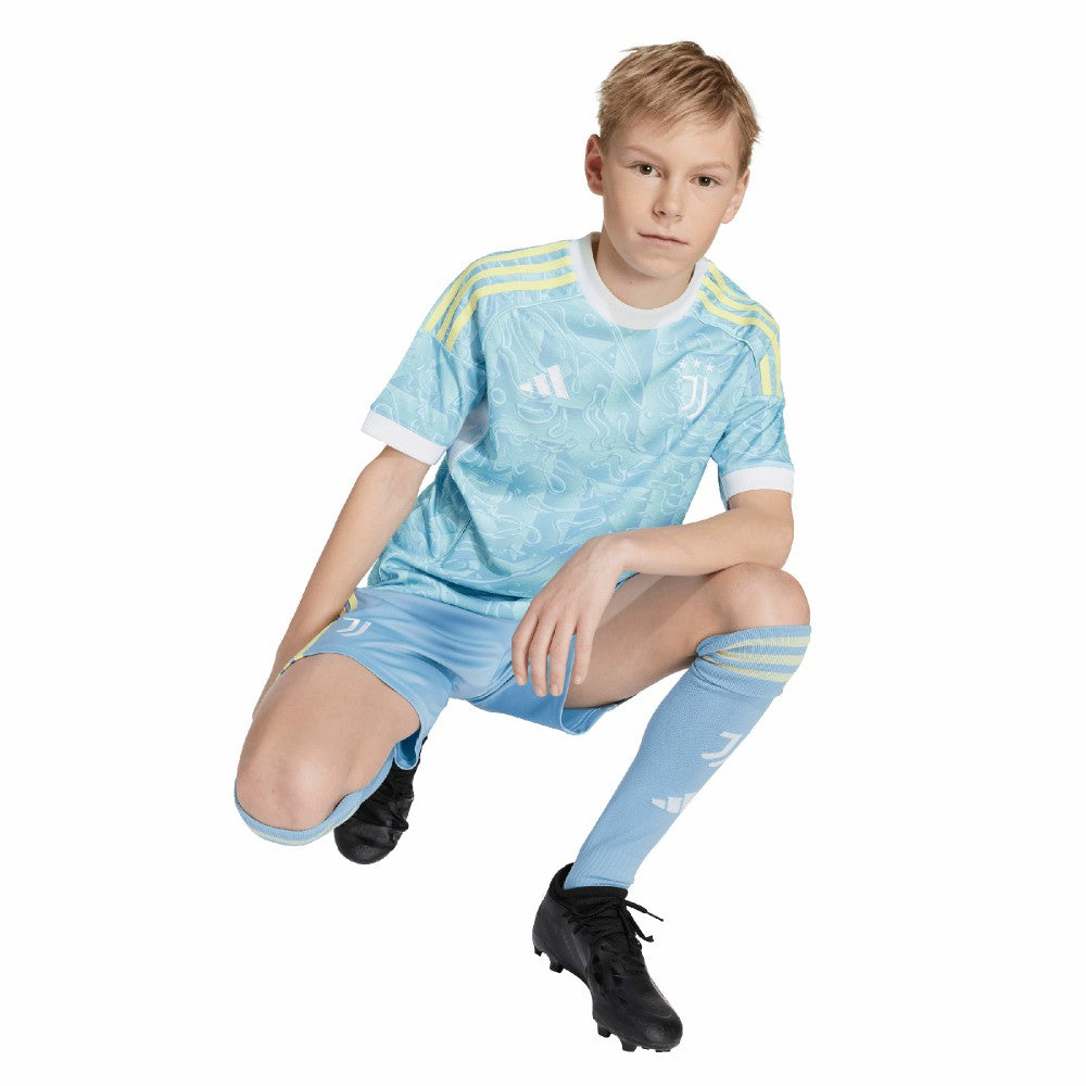Juventus Youth 2025/26 Away Replica Jersey Blue - Adidas