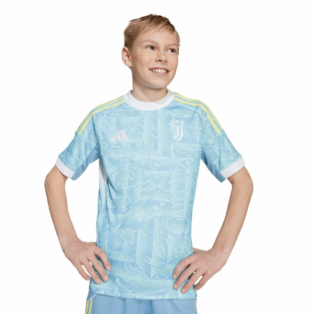 Juventus Youth 2025/26 Away Replica Jersey Blue - Adidas