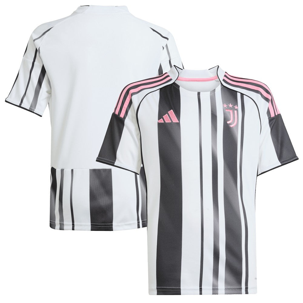 Juventus Youth 2025/26 Home Replica Jersey White - Adidas