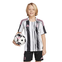Juventus Youth 2025/26 Home Replica Jersey White - Adidas