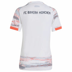 Bayern Munich Women's 2025/26 Away Replica Jersey White - Adidas