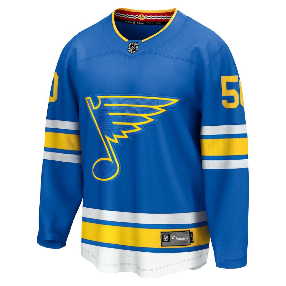 Jordan Binnington St. Louis Blues Fanatics Home Breakaway Player Jersey Sale