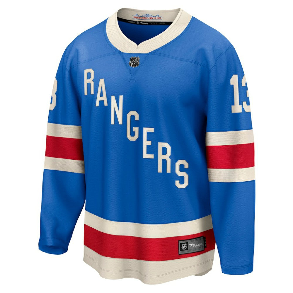 Alexis Lafreniere New York Rangers Fanatics Centennial Breakaway Jersey On Sale