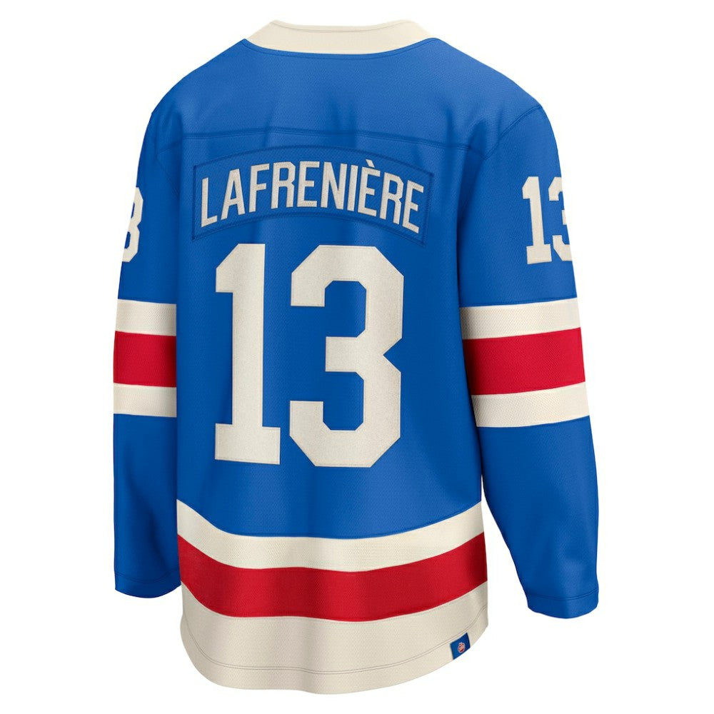 Alexis Lafreniere New York Rangers Fanatics Centennial Breakaway Jersey On Sale