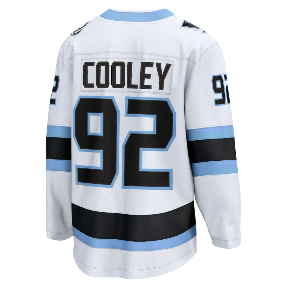 Logan Cooley Utah Mammoth Fanatics Away Breakaway Player Jersey Outlet