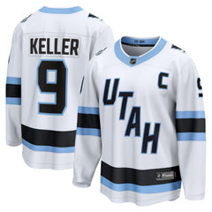 Clayton Keller Utah Mammoth Fanatics Away Breakaway Player Jersey For Sale